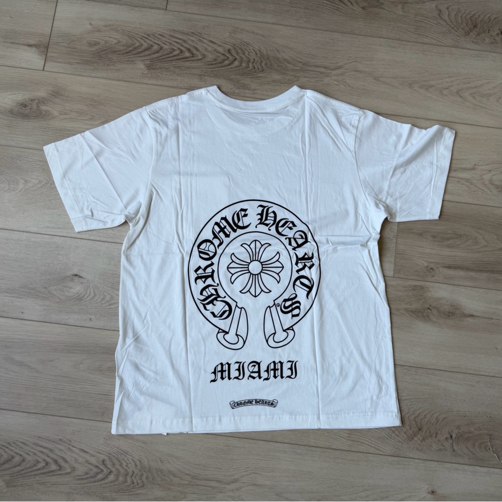 Chrome Hearts Miami T-Shirt Black Size Large Designer Streetwear Tee